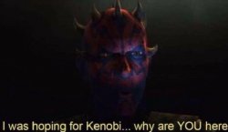 I was hoping for Kenobi Meme Template