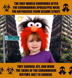 Coronavirus-Apocalypse-Sesame-Street Meme Template