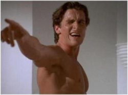 American Psycho Posting A Meme That Gets A Lot Of Likes Meme Template