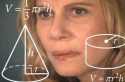 Math Lady Meme Confused Thinking Faezaria GIF