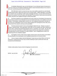 Jane Doe affidavit p. 2 marked Meme Template