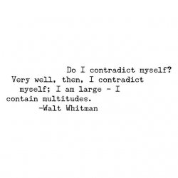 Walt Whitman quote Meme Template