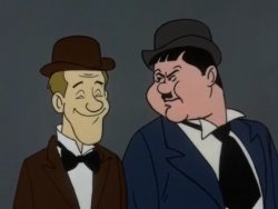 Laurel and Hardy Meme Template