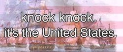 knock knock its the united states Meme Template