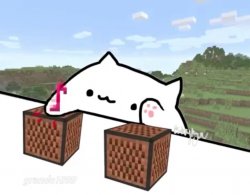 mincraft cat Meme Template