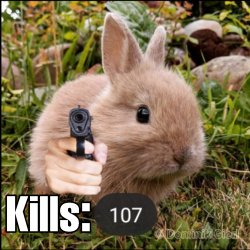 Killer Bunny Meme Template