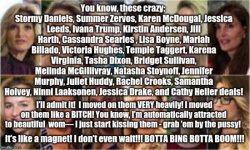 Trump's accusers Meme Template