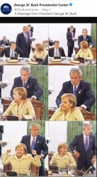A Massage from George W. Bush Meme Template