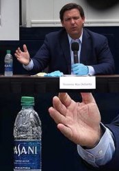 DeSantis Bottle of Truth Meme Template