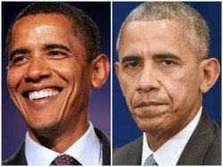 Obama before & after Meme Template