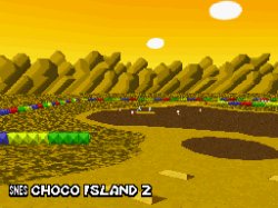 SNES Choco Island Meme Template