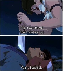 You're Beautiful Ghibli Meme Template