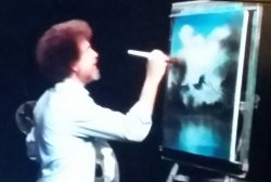 BOB ROSS Meme Template