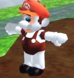 Mario is upset Meme Template