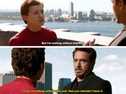 Tony Stark - If you’re nothing Meme Template