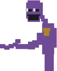 Purple guy Meme Template