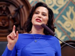 Antichrist Whitmer Meme Template