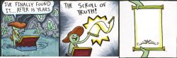 Scroll of Truth Cropped Meme Template