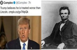 Trump Treated Worse Than Abraham Lincoln Meme Template