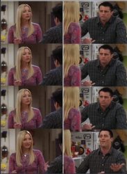 Phoebe and Joey Repeat after me Meme Template