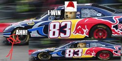 santa's doge sled Meme Template