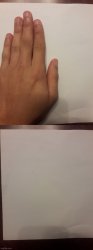 hand reveal Meme Template