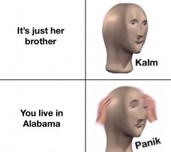 kalm panik Meme Template