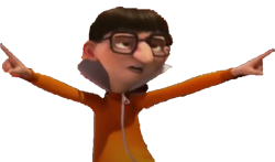 Vector Pointing Out (Transparent) Meme Template
