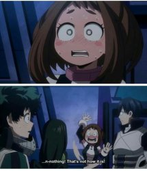 my hero academia Meme Template