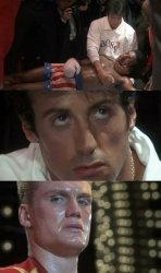 Rocky Drago Apollo Meme Template