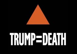 trump equals death Meme Template