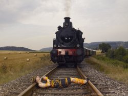 Railroad track Meme Template