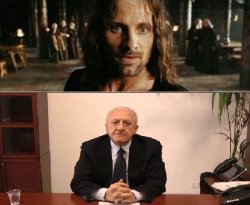 De luca Gondor Meme Template