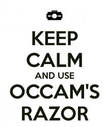 Keep Calm and Use Occam’s Razor Meme Template
