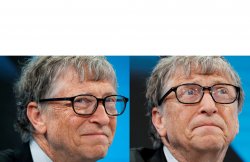 Bill Gates Monkey Puppet Meme Template
