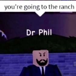 Roblox you are going to the ranch Meme Template
