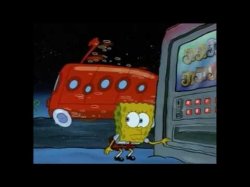 Spongebob Bus Meme Template
