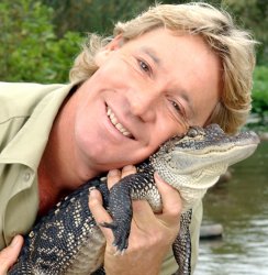 steve irwin and crocadile Meme Template