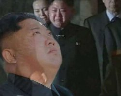 Kim Jong Un Crying Meme Template