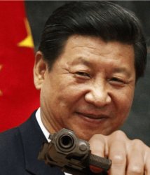 Gangsta Xi Meme Template