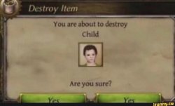 You're about to destroy child Meme Template