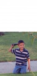Kid with Gun at Head Meme Template