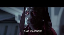 Nute Gunray impossible Meme Template