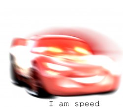 I Am Speed Meme Template