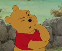 Winnie the Pooh Thinking Meme Template