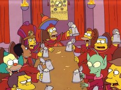 Simpsons Stonecutters Meme Template