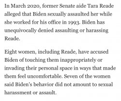 Biden accusers Meme Template