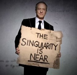 Ray Kurzweil Singularity Meme Template