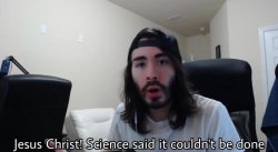 Jesus Christ Science Said It Couldn't be done Meme Template