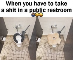 When You Have To Take A Shit In A Public Restroom Meme Template